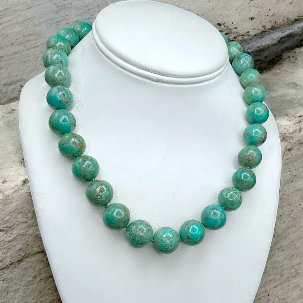 Whitney Kelly Turquoise & Sterling Necklace
